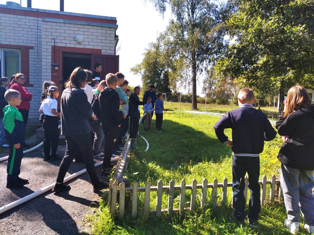 Урок-практикум по противопожарной безопасности.